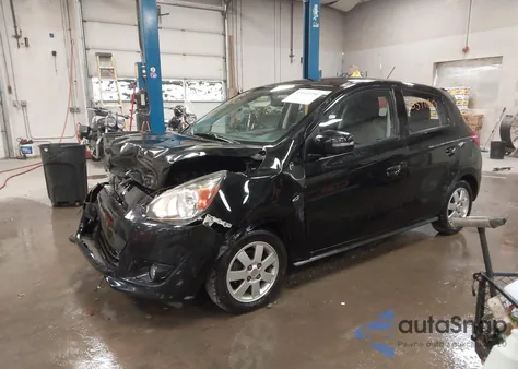 2015 Mitsubishi Mirage Es/Rf z USA, uszkodzony, nr VIN ML32A4HJ1FH055712